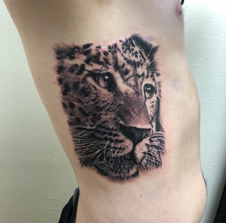 High End Black and Grey Tattoo